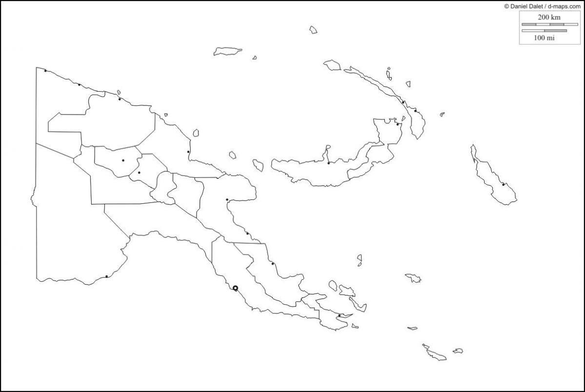 зураг папуа шинэ гвиней тойм газрын зураг